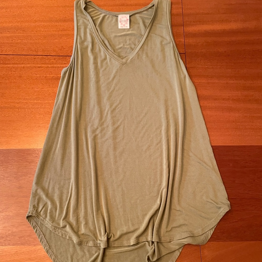 Green Tank Top